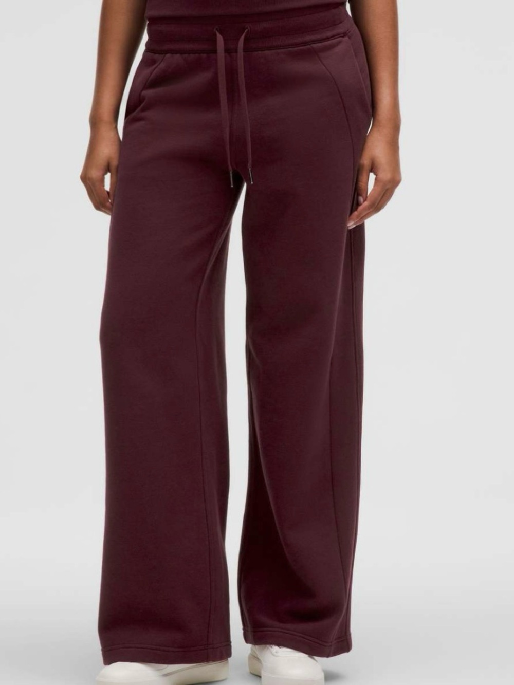 lululemon Scuba mid-rise wide leg sweatpants